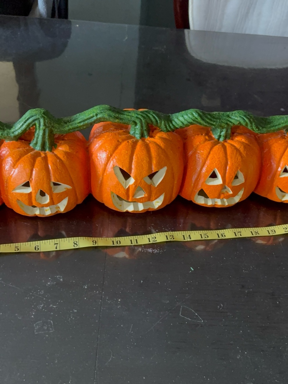 Halloween Pumpkin Jack-O'-Lantern Set - Lights Sounds Working - Picture 14 of 16